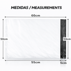 AOREX- 100 Bolsas para Envios Paquetes,Sobres para Envios Embalaje,Autoadhesivas e Impermeables para el Envío de Ropa,regalos,Paquetería y Embalar. Resistentes y Opacas