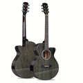 Guitarra Folk Brillante de 40 Pulgadas, Ideal para Novatos, Adultos Principiantes, una Herramienta de Práctica y una Guitarra Acústica Fácil de Usar para Estudiantes