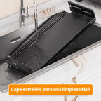 Estante de cocina de tres niveles para especias. Estante de almacenamiento de cocina multifuncional, estante para guardar especias, estante para cuchillos, estante para vajilla, estante para especias, gabinete de cocina, estante de almacenamiento de escri