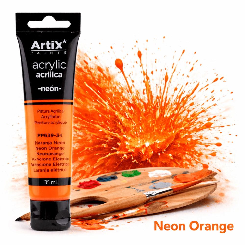 1x Pintura Acrílica 35ml, Colores Surtidos