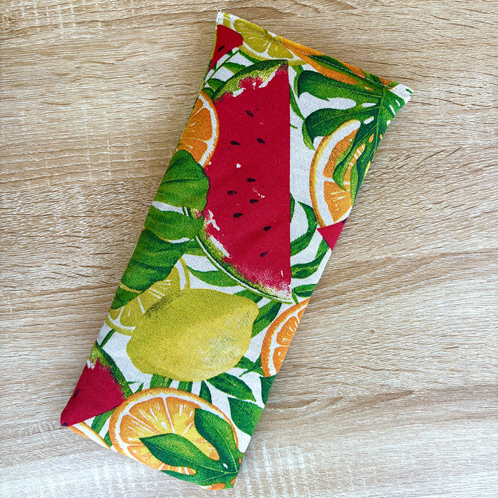 Bolsitas de semillas para microondas, 30 x 13 cm, multiusos, terapia de frío y calor para aliviar dolores musculares, menstruales y de cuello. Aptas para microondas y congelador. Hecho a mano. Terapia de frío y calor. Alivia calambres, cólicos y migrañas.