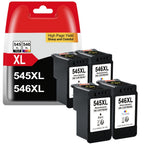 1/2/3/4 Paquete de Cartuchos PG-545XL CL-546XL para Canon 545 546 XL Multipack Recambio para Pixma MX495 TR4550 TS3150 TR4551 MG3050 MG2555s MX490 TS3151 MG2550s TS3350 MG2950 MG29500 S MG3051