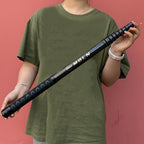 Marca MBLN, Red de enmalle de fibra de carbono, longitud plegada 58 cm, extendida hasta 385 cm, diámetro de la red 45 cm, 2 capas de tela de carbono + 2 capas de tela epoxi, equipo de pesca | Red de fibra de carbono | Red de pesca duradera, red de pesca