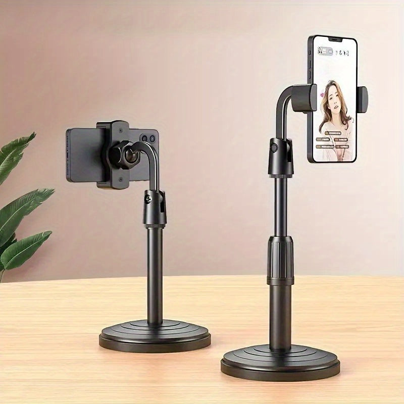 Soporte ajustable con brazo giratorio para vídeo, fotografía y uso de escritorio