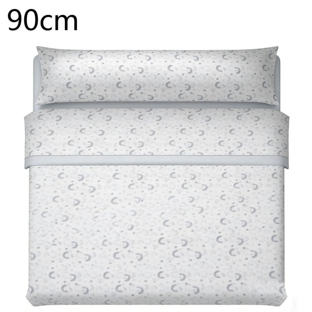 Juego de cama prémium de tres piezas: sábana bajera, sábana y funda de almohada. Suave y cómodo, disponible en varios colores y tamaños, fácil de cuidar.