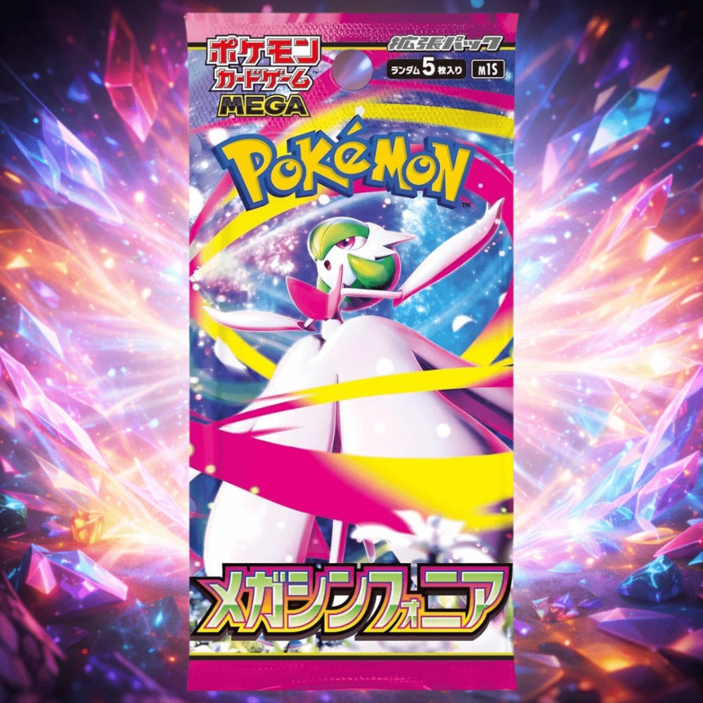 Paquetes de 3 Original Pokémon Booster Japonés – Últimas Tarjetas Coleccionables de la Serie