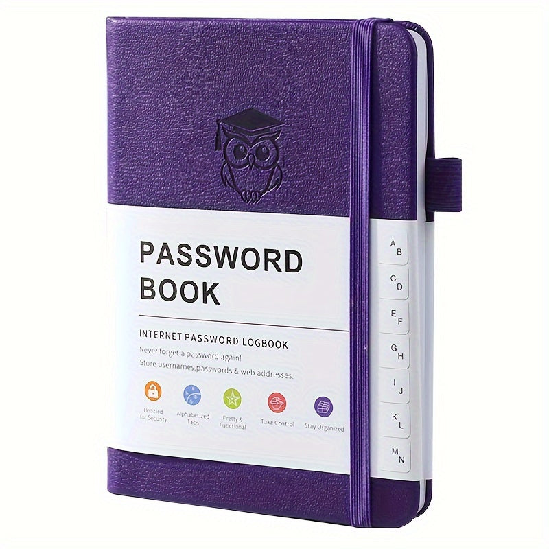 Cuaderno de contraseñas | Organización de accesos hogar y oficina