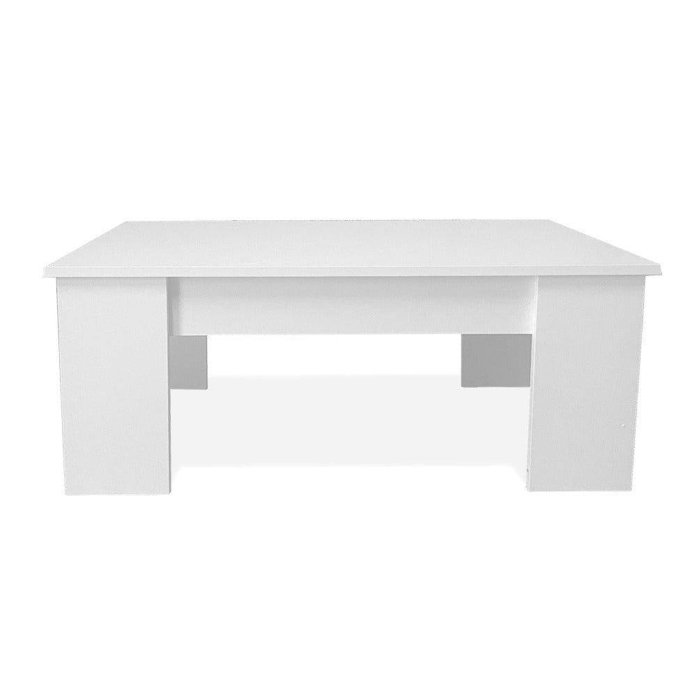 Mesa de Centro Elevable Nyana Home Mesa Multifuncional con Almacenaje Oculto Estructura Robusta y Estable Desplegable con Doble Altura