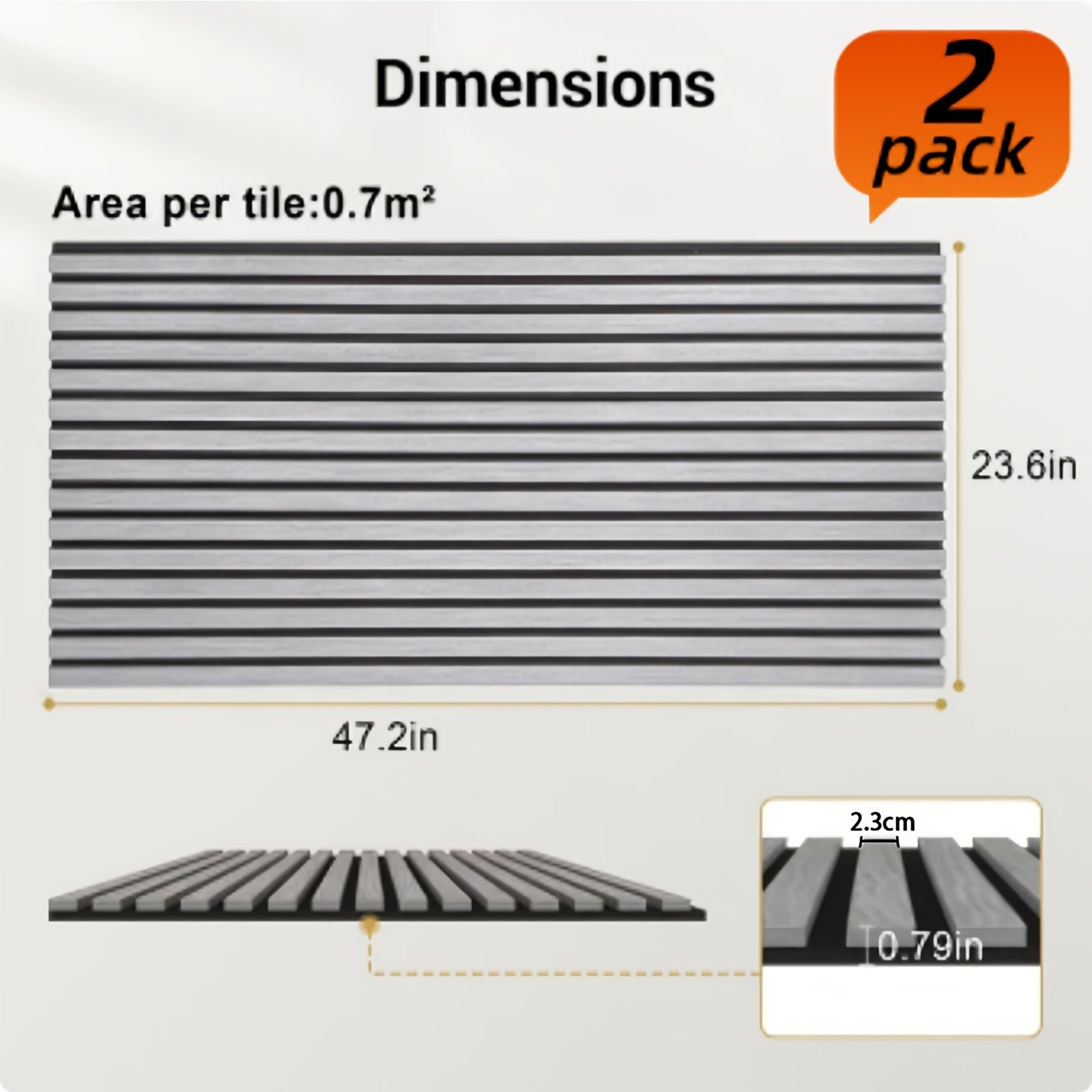 2/4 piezas de paneles acústicos de madera (120×60 cm), hechos de material de fieltro que absorbe el sonido, diseñados para aislamiento acústico, reducción de ruido y eliminación de eco, disponibles en una variedad de colores, adecuados para decoración de