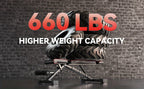 Banca Plegable con Capacidad de 299.37 KG - Banco Ajustable para Gimnasio en Casa, Entrenamiento Completo del Cuerpo con Soporte para Cabeza y Columna Vertebral, Ideal para Navidad y Acción de Gracias