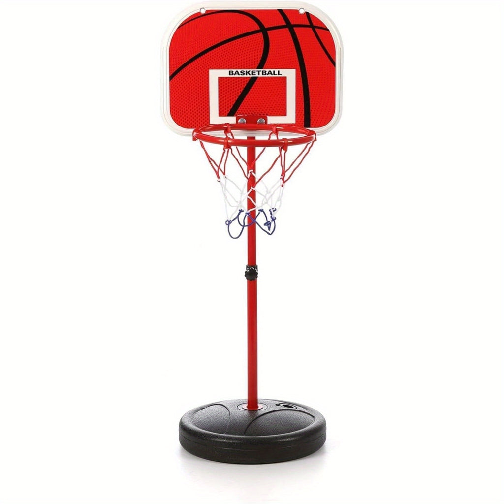 Base de aro de baloncesto, soporte de baloncesto de altura regulable 63-150 cm, juego de aro y tablero de baloncesto