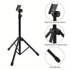 Reposabrazos de tatuaje ajustable de 65-125 cm - Reposabrazos transportable con pies de goma antideslizantes para estudios y tratamientos de tatuajes