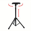 Reposabrazos de tatuaje ajustable de 65-125 cm - Reposabrazos transportable con pies de goma antideslizantes para estudios y tratamientos de tatuajes