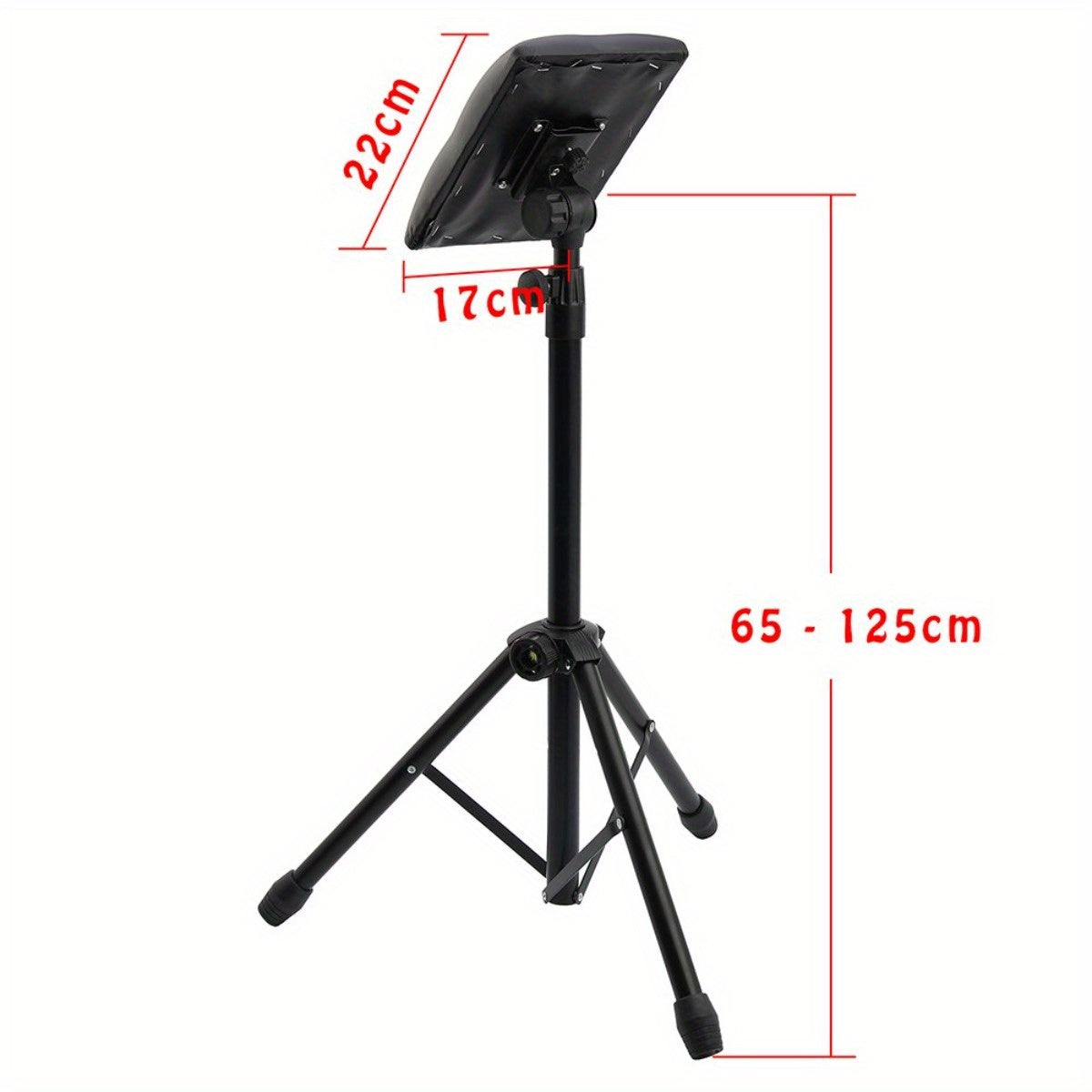 Reposabrazos de tatuaje ajustable de 65-125 cm - Reposabrazos transportable con pies de goma antideslizantes para estudios y tratamientos de tatuajes