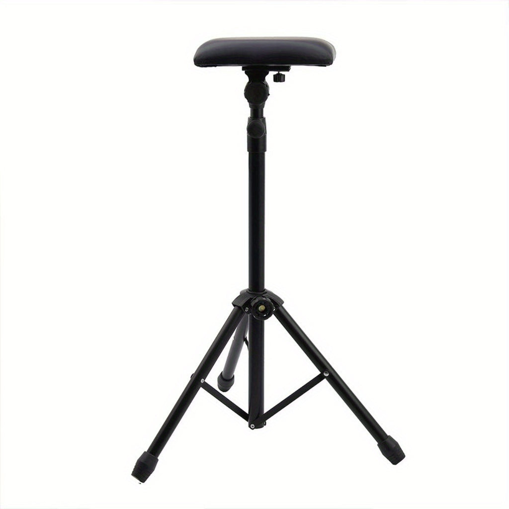 Reposabrazos de tatuaje ajustable de 65-125 cm - Reposabrazos transportable con pies de goma antideslizantes para estudios y tratamientos de tatuajes