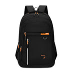 1 pieza de mochila de negocios Vanaheimr para estudiantes universitarios - Compartimento ligero para portátil, correas de hombro ajustables, forro de poliéster duradero, negro, perfecta para la escuela, el trabajo o el viaje, regalo ideal de cumpleaños, m