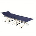 Cama de campamento de 190 cm, cama de campamento plegable, cama de invitado de 250 kg