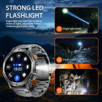 SIEMORL Smartwatch para hombre con más de 50 horas de tiempo de espera ultra largo, reloj inteligente HD de 1.7 pulgadas con batería de 1000 mAh/Función de teléfono/Más de 110 modos deportivos/Monitoreo del sueño, Reloj para hombre para iPhone Android Pod