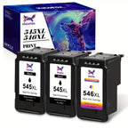 Cartucho de tinta | 3 Paquetes PG-545 CL-546 XL PG-545XL CL-546XL Reemplazo para Cartuchos de Impresora Canon 545 546 Multipack para Canon Pixma