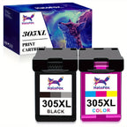 Cartucho de tinta | Cartuchos de tinta compatibles con HP 305 (juego de cartuchos XL) para impresoras HP DeskJet 2720e 4120e HP Envy 6000 6420e