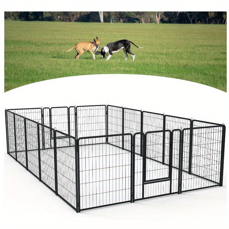 Corral modular para mascotas pequeñas | Interior, exterior y zona segura