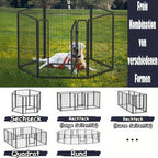 Corral modular para mascotas pequeñas | Interior, exterior y zona segura