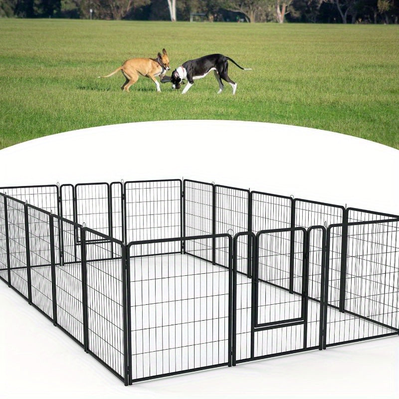 Corral modular para mascotas pequeñas | Interior, exterior y zona segura