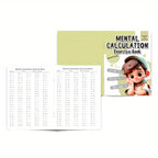 1 juego de tarjetas de cálculo mental para principiantes: Desbloquea habilidades aritméticas