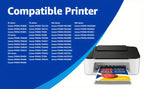 Cartucho de tinta | PG-545XL CL-546XL Reemplazo para Cartuchos de Impresora Canon 545 546 Multipack para Canon Pixma MX495 TR4550 TS3350 TS3150