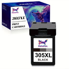 Cartuchos de tinta | Cartuchos 305 XL Compatibles con HP 305 para Impresoras DeskJet 2720e, Envy 6000, 4120e, Pro 6430 y 6420 (1 )