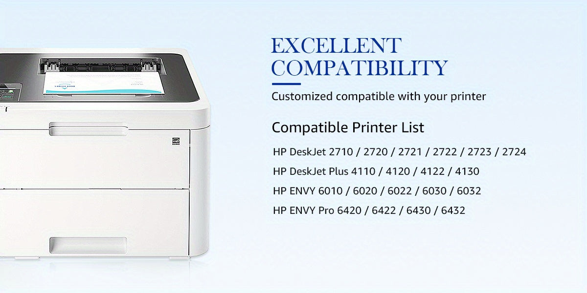 Cartuchos de tinta | Cartuchos 305 XL Compatibles con HP 305 para Impresoras DeskJet 2720e, Envy 6000, 4120e, Pro 6430 y 6420 (1 )