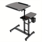 Estación de trabajo para tatuajes con soporte para reposabrazos, estación de trabajo móvil para tatuajes con altura ajustable, soporte rodante con bandeja portátil, suministro de equipo de dibujo para artista de tatuajes de estudio