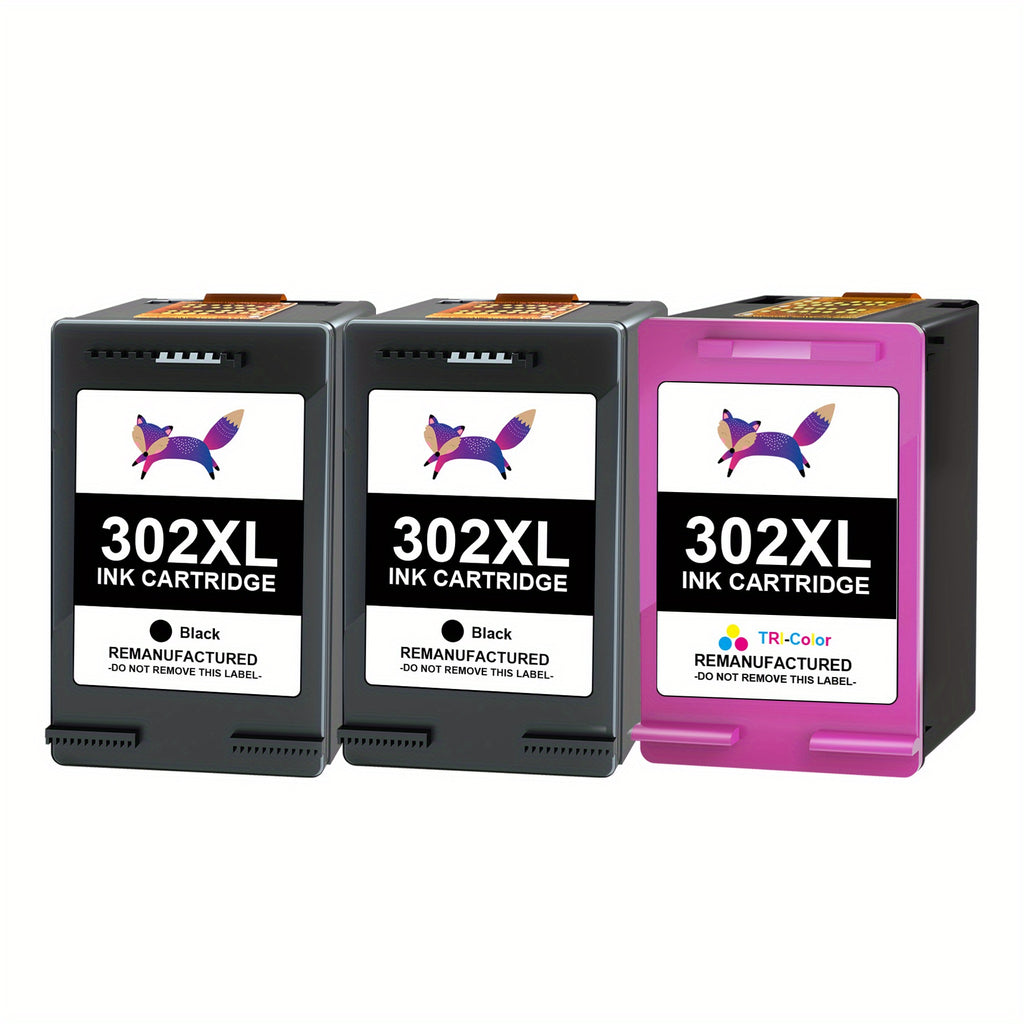 Cartucho de tinta | Cartucho de impresora compatible con HP 302XL HP 302 Multipack para HP Deskjet 1110, Deskjet 2130 3630 3636 3639, Officejet