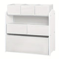 Armario de almacenamiento de una pieza con seis cajones, ideal para organizar y decorar tu hogar. Esta caja de almacenamiento no tejida es perfecta para varias habitaciones, incluyendo la sala de estar, el dormitorio y el baño. Las dimensiones son de 63X6