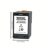 Cartucho de tinta | Cartuchos de tinta 305XL 305 XL compatibles con HP, para HP Deskjet 2700 2710 2720, Deskjet Plus 4110 4120, Envy 6010 6020