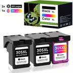 Cartucho de tinta | Cartucho de Tinta 305XL para HP 305 305XL Compatibles con HP DeskJet 2700 2710 2720 2722 DeskJet Plus 4100 4120 4130 Envy
