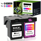 Cartucho de tinta | Cartucho de Tinta 305XL para HP 305 305XL Compatibles con HP DeskJet 2700 2710 2720 2722 DeskJet Plus 4100 4120 4130 Envy