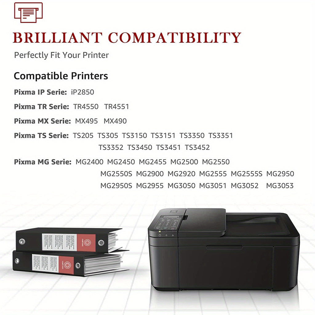 Cartuchos de Impresora para Canon PG-545XL y CL-546XL, Paquete Múltiple de Repuesto 545 546 XL para Pixma MX495 TR4550 TS3150 TR4551 MG3050 MG2555s MX490 TS3151 MG2550s TS3350 MG2950 MG29500 S MG3051