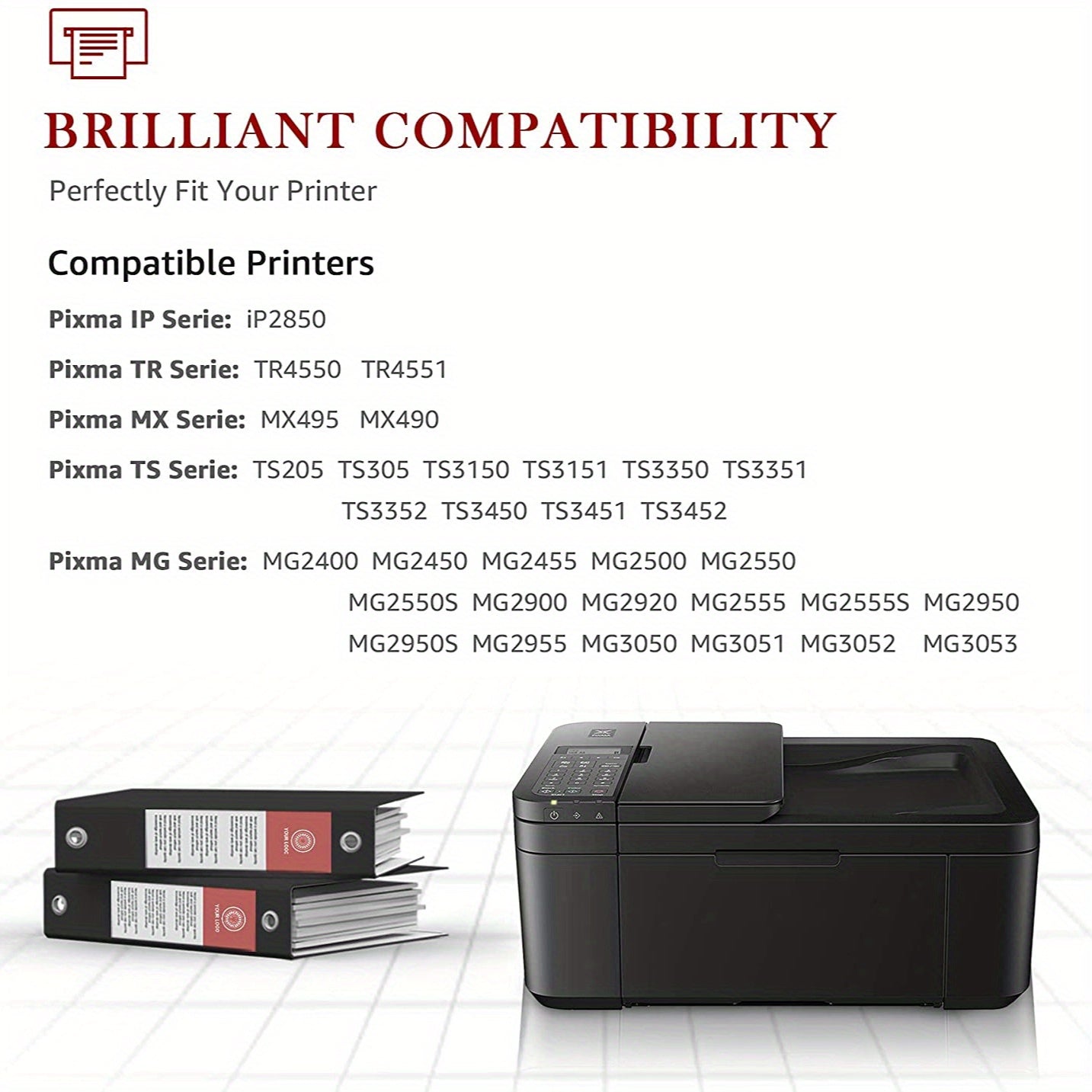 Cartuchos de Impresora para Canon PG-545XL y CL-546XL, Paquete Múltiple de Repuesto 545 546 XL para Pixma MX495 TR4550 TS3150 TR4551 MG3050 MG2555s MX490 TS3151 MG2550s TS3350 MG2950 MG29500 S MG3051