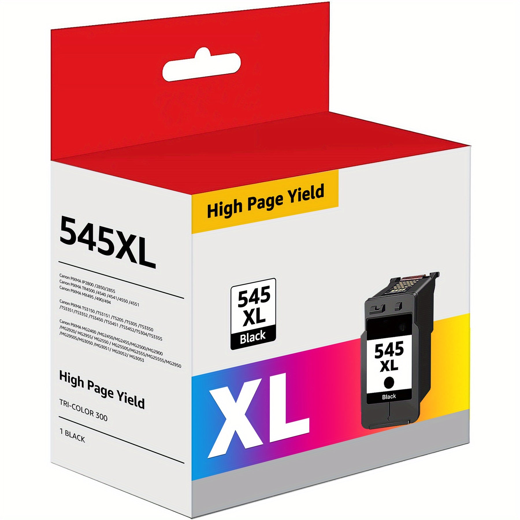 Cartuchos de Impresora para Canon PG-545XL y CL-546XL, Paquete Múltiple de Repuesto 545 546 XL para Pixma MX495 TR4550 TS3150 TR4551 MG3050 MG2555s MX490 TS3151 MG2550s TS3350 MG2950 MG29500 S MG3051