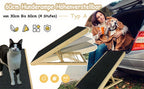 Rampa plegable para perros 100 kg 60 cm | Cama sofá coche y acceso de mascotas