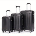 Juego de Equipaje que Incluye una Maleta de Cabina de 20 Pulgadas, una Maleta de Viaje Expandible con Ruedas Giratorias de 360 Grados, Cerradura con Contraseña, Gran Capacidad, un Equipaje de Bodega de 28 Pulgadas y un Equipaje de Mano para Viajes