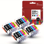Cartucho de tinta | 550XL 551XL Cartuchos de tinta compatibles para Canon PGI-550 CLI-551 XL con Canon PIXMA IP7250 IP8750 MX925 MG5650 IX6850