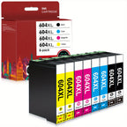 Cartuchos Epson 604XL compatibles, multipack de 4 a 10 unidades