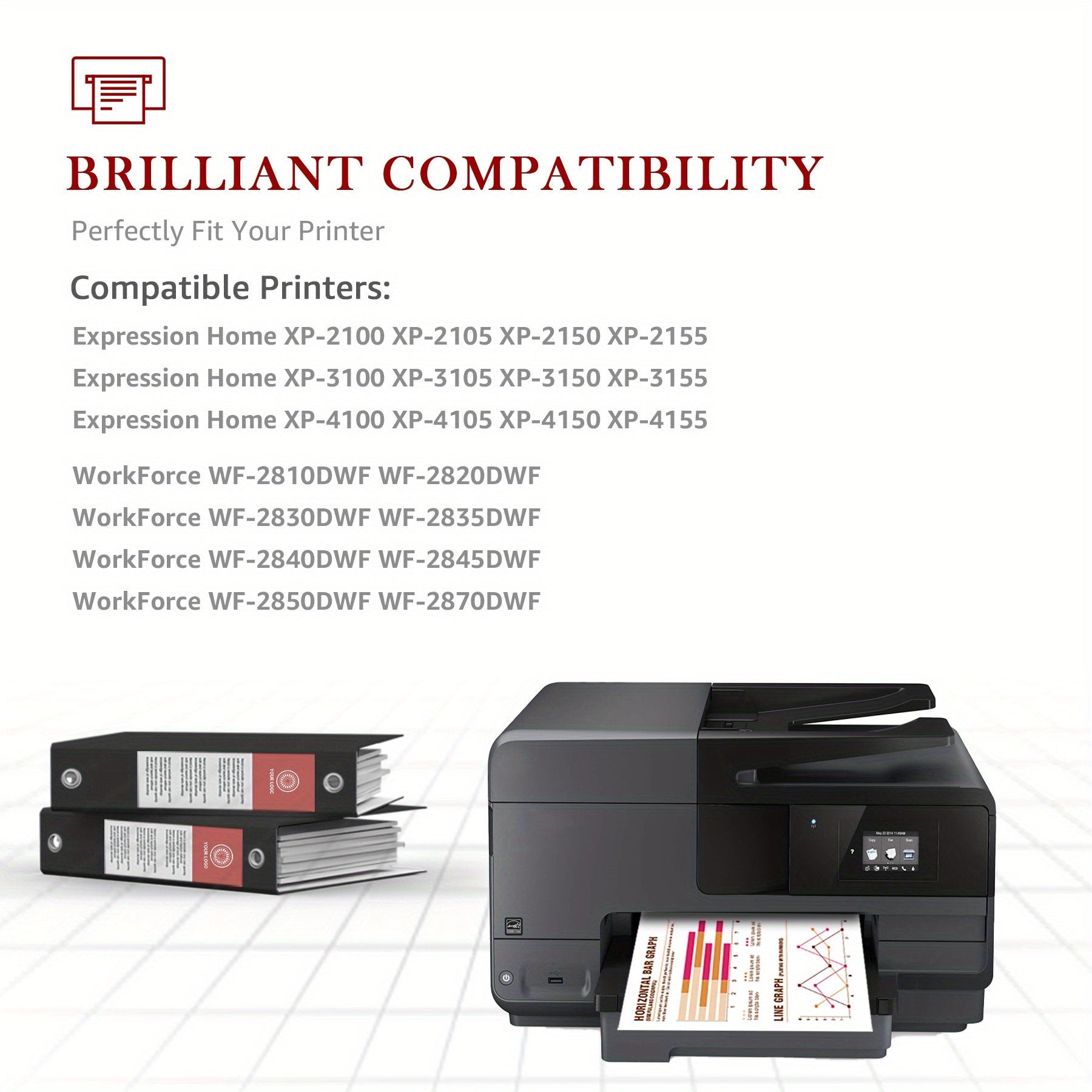 Cartucho de tinta | Cartuchos de tinta compatibles 603XL para Epson 603 XL para Expression Home XP-2100 XP-2150 XP-3100 XP-3105 XP-3150 XP-4100