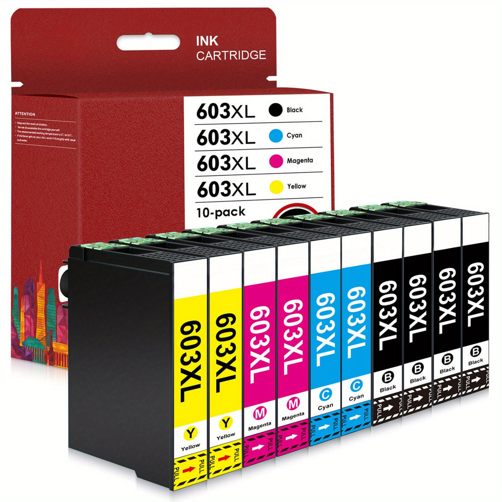 Cartucho de tinta | Cartuchos de tinta 603XL compatibles con cartuchos de tinta 603 XL para Expression Home XP-2100 XP-2150 XP-3100 XP-3105