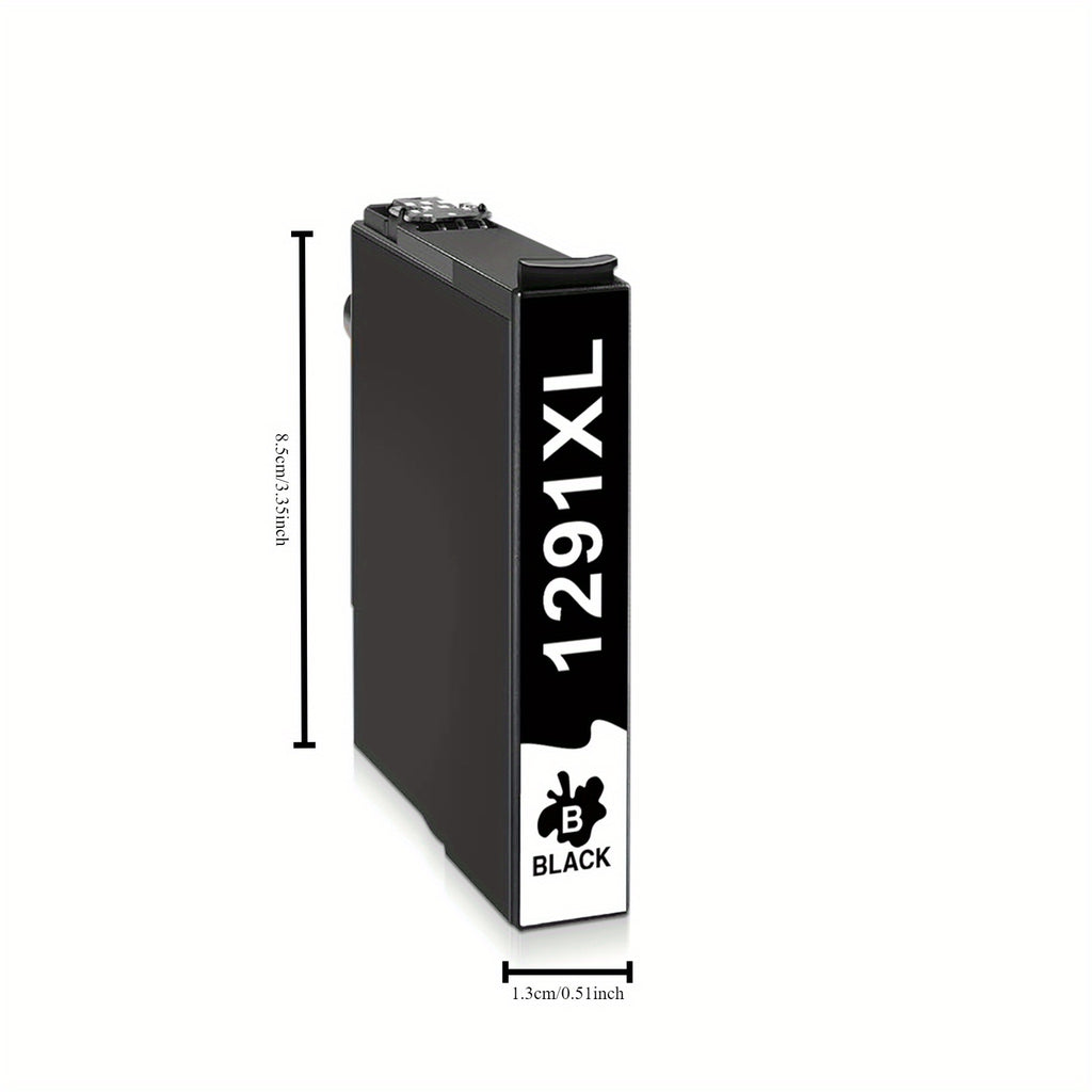 Cartuchos de tinta | Pack de cartuchos compatibles T1295 para impresora Epson WF 3520, para Epson T1291 T1292 T1293 T1294 para Stylus SX435W