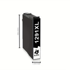 Cartuchos de tinta | Pack de cartuchos compatibles T1295 para impresora Epson WF 3520, para Epson T1291 T1292 T1293 T1294 para Stylus SX435W