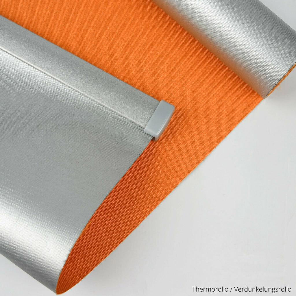 Persiana Térmica • BLANCA • 32 Tamaños • BOJANEK TERMO • Soportes Ajustables • Instalación en Ventana Sin Taladro • Mecanismo de Cadena • Protección Solar y Térmica • Ideal para Sala, Dormitorio, Cocina, Oficina • Persiana Térmica Blanca Día y Noche • Est