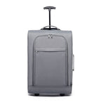 1pieza de 53 x 36 x 18 cm Equipaje de cabina ligero maleta de mano maleta pequeña de tela para equipaje de mano de avión para Lufthansa Eurowings Ryanair maleta con ruedas estuche de tela
